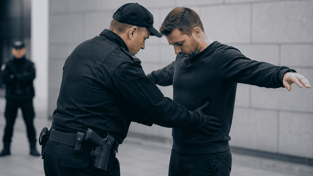Kontrola osobista a przeszukanie przez policję