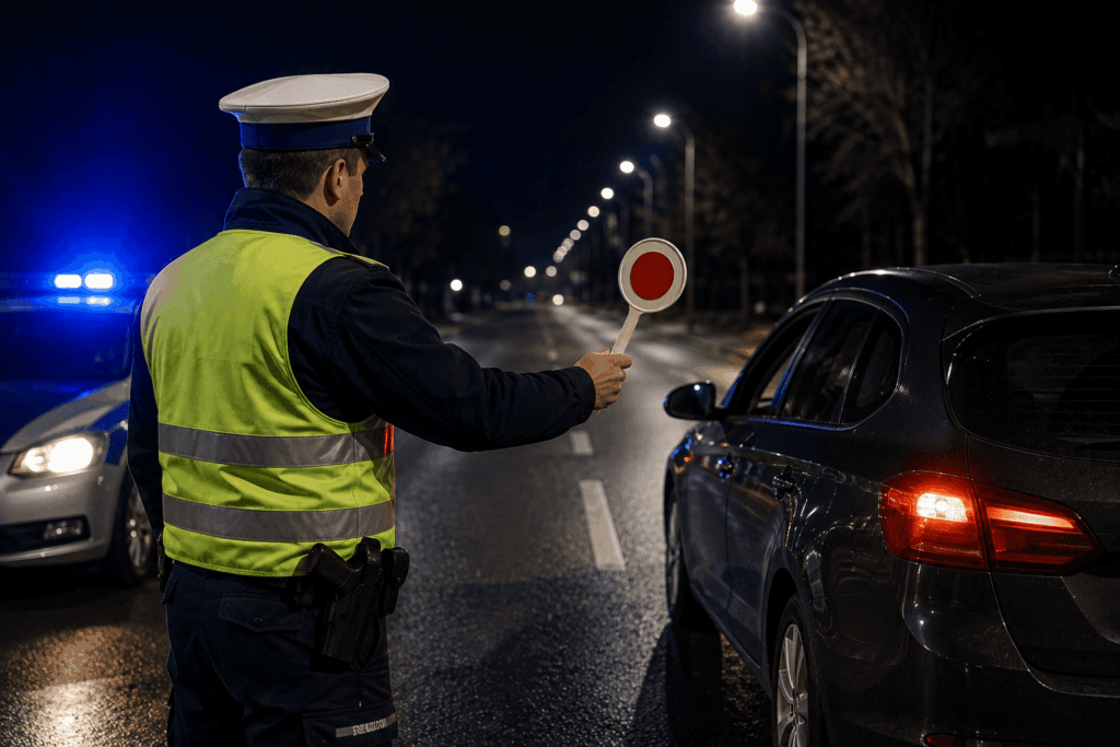 Niezatrzymanie się do kontroli policyjnej